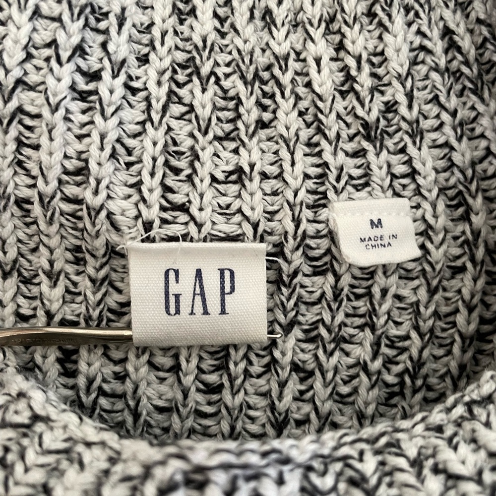 Gap Shaker Crew Salt N Pepa Women’s Pullover‎ Cotton Sweater Medium - Picture 3 of 5